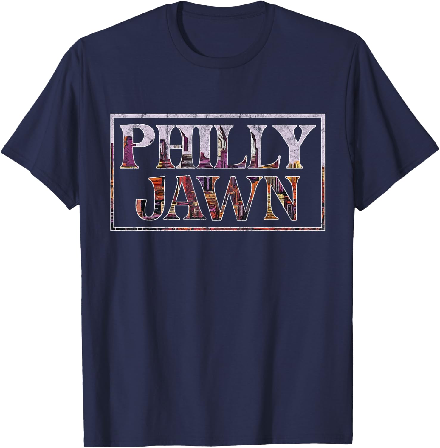 Philly Jawn - Philadelphia Slang Pennsylvania USA Patriot T-Shirt - T-Shirt | Navy