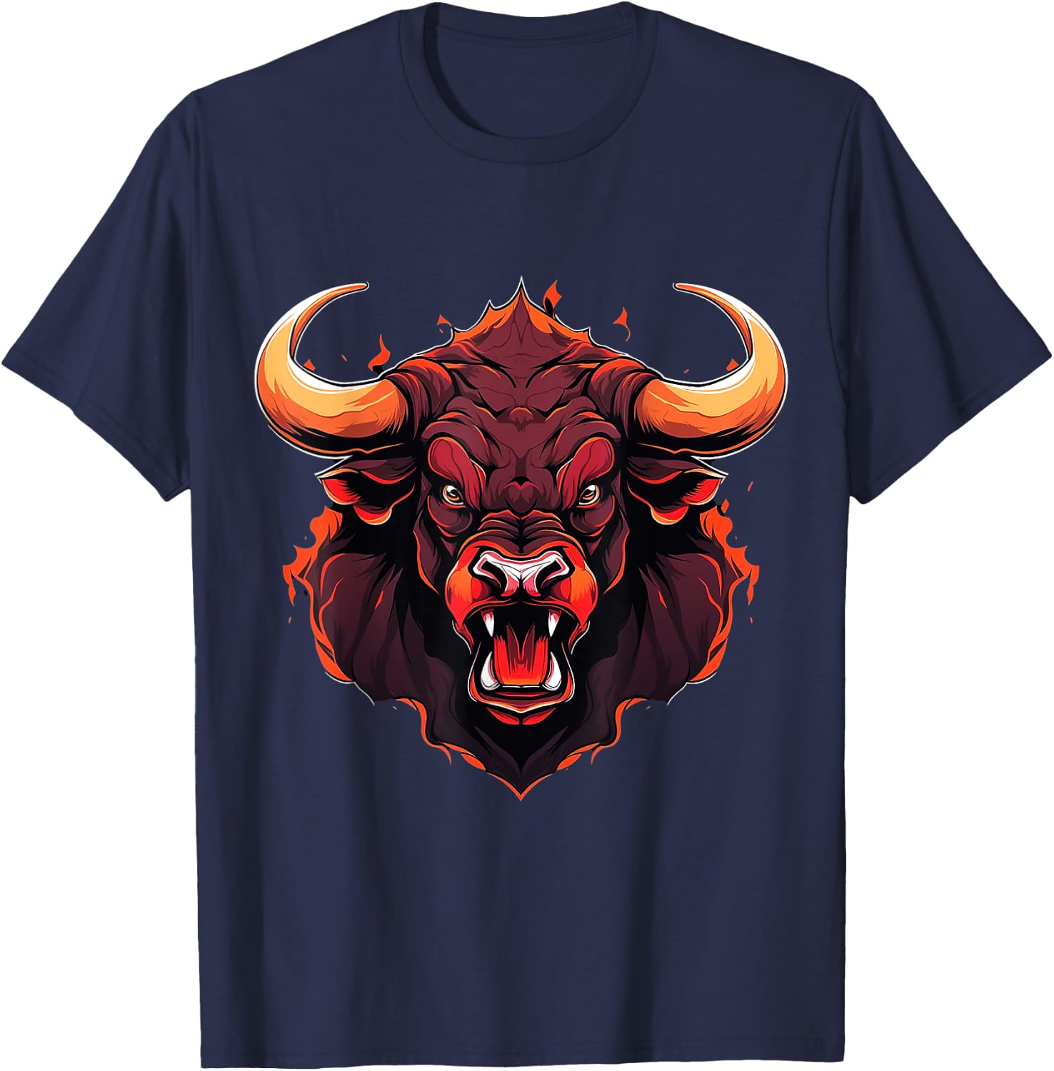Bull - Bull T-Shirt - T-Shirt | Navy