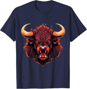 Bull - Bull T-Shirt - T-Shirt | Navy
