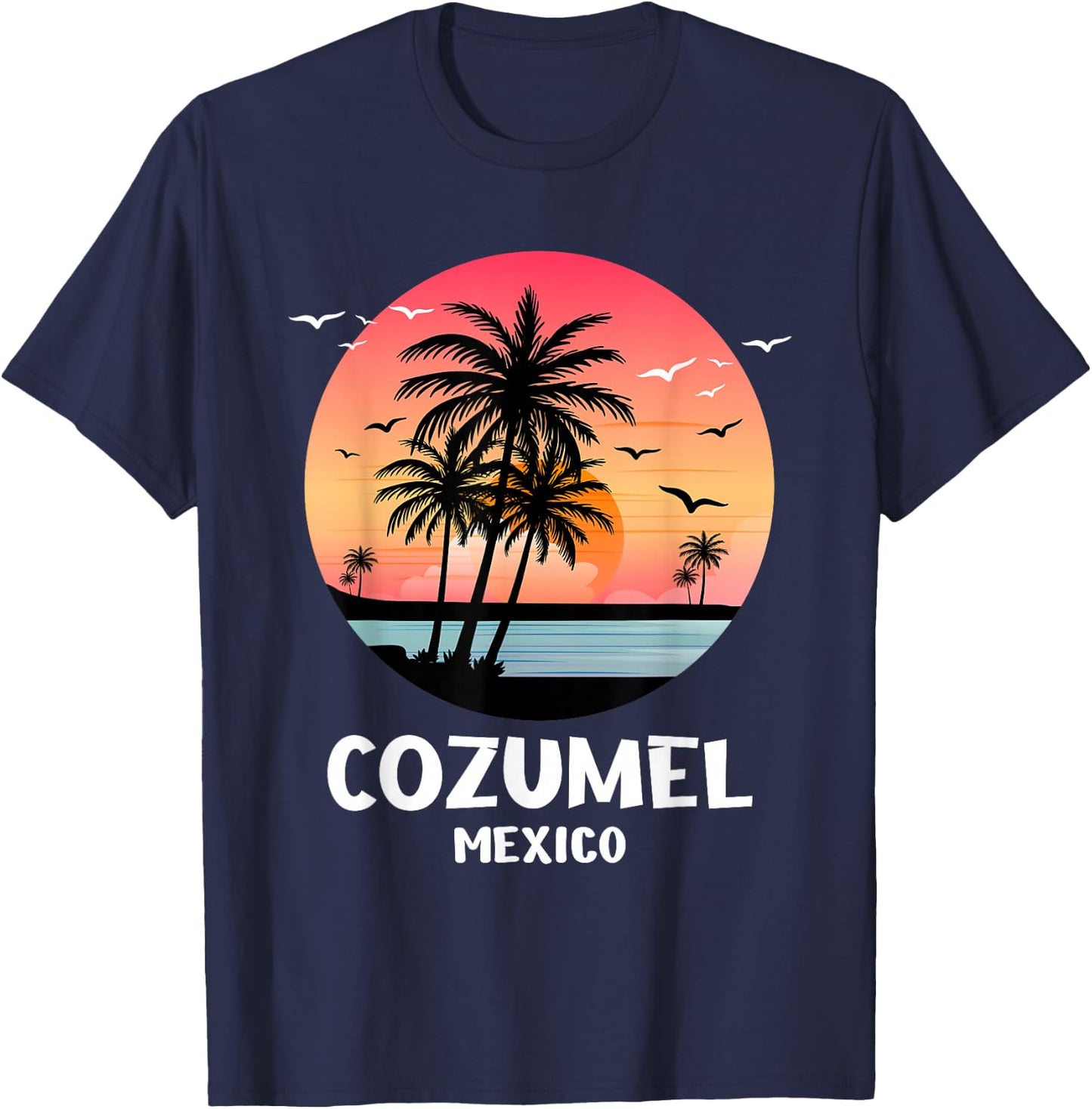 Cool Cozumel Women Cozumel Mexico Souvenir Traveler T-Shirt - T-Shirt | Navy