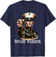 Pray The Rosary Blessed Mother Catholic T-Shirt - T-Shirt | Navy