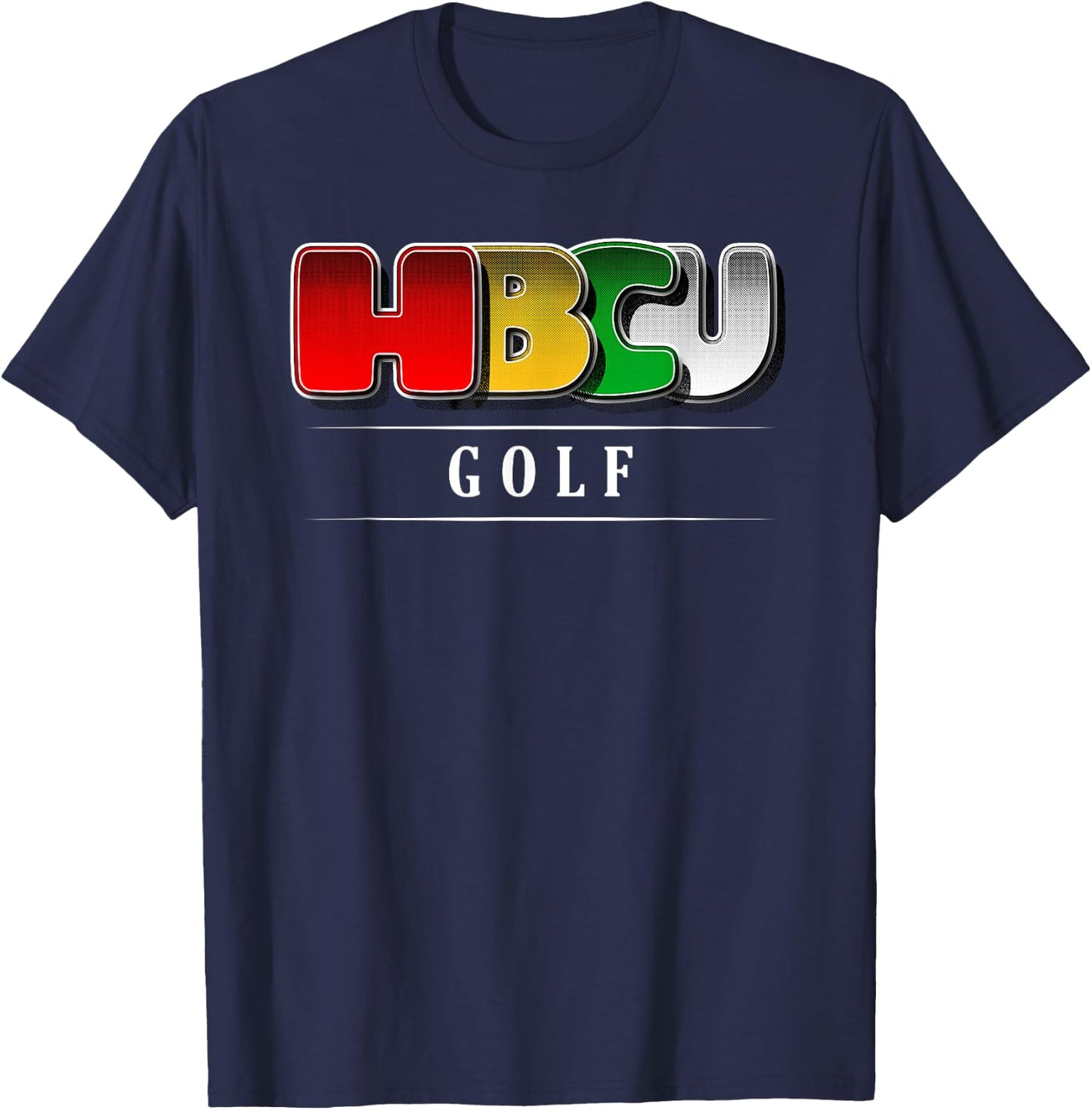 HBCU Golf - Excellence and Pride T-Shirt - T-Shirt | Navy