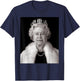 Queen II - Elizabeth England - Queen of England T-Shirt - T-Shirt | Navy