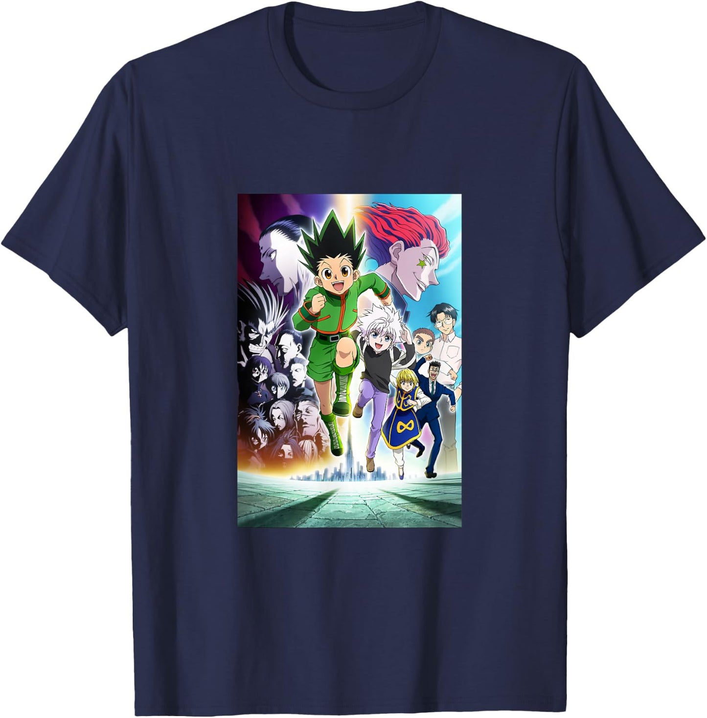 Hunter X Hunter Group Art T-Shirt - T-Shirt | Navy