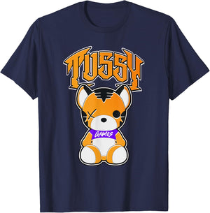 Gaming For Gamer with Tussy Style T-Shirt - T-Shirt | Navy