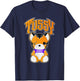 Gaming For Gamer with Tussy Style T-Shirt - T-Shirt | Navy