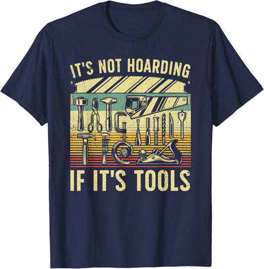 Funny Woodworker Art Carpenter Wood Working Tools Small T-Shirt - T-Shirt | Navy