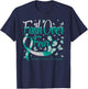 Faith Over Fear Ovarian Cancer Awareness Butterfly T-Shirt - T-Shirt | Navy