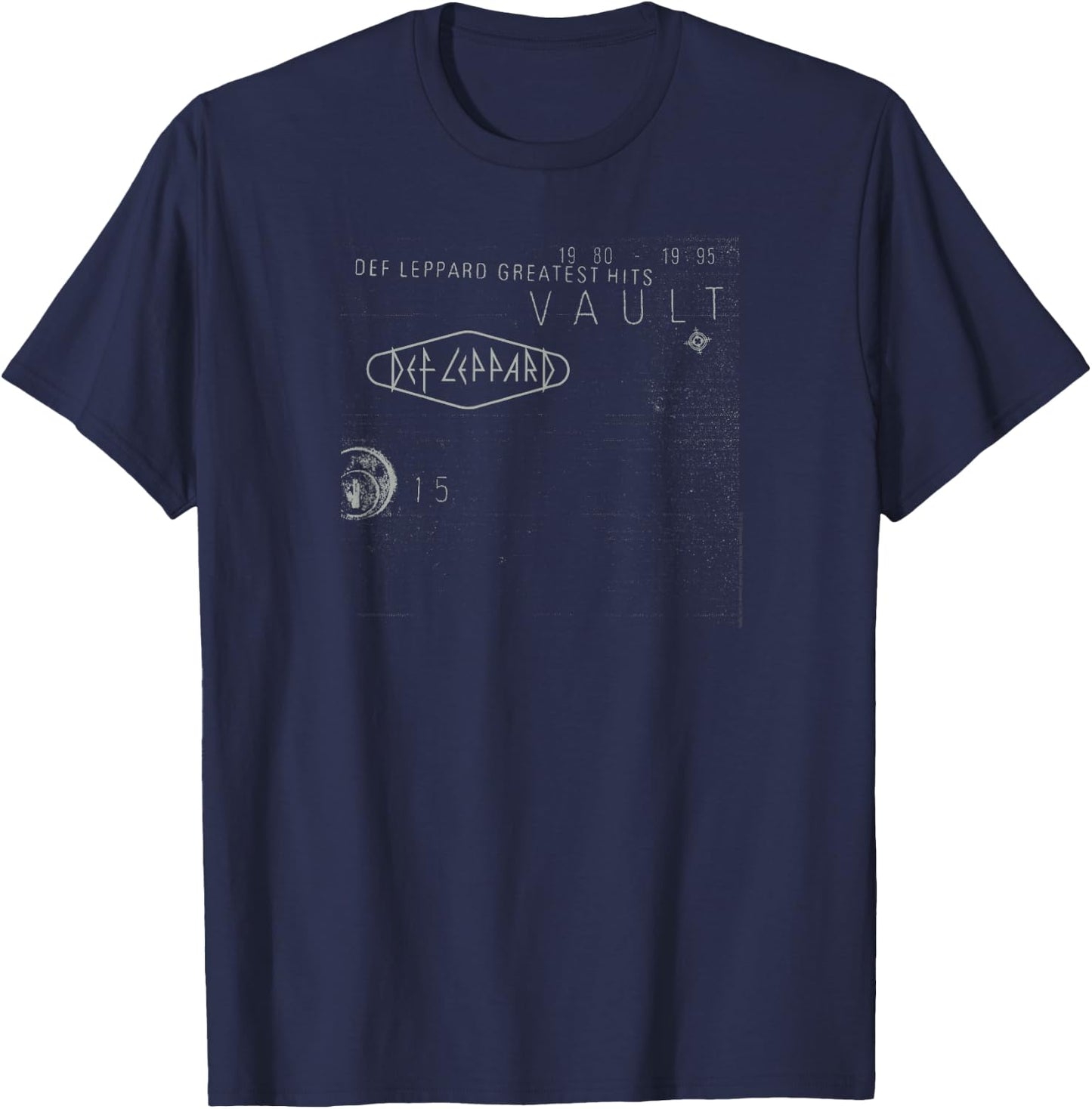 Def Leppard - The Vault T-Shirt - T-Shirt | Navy