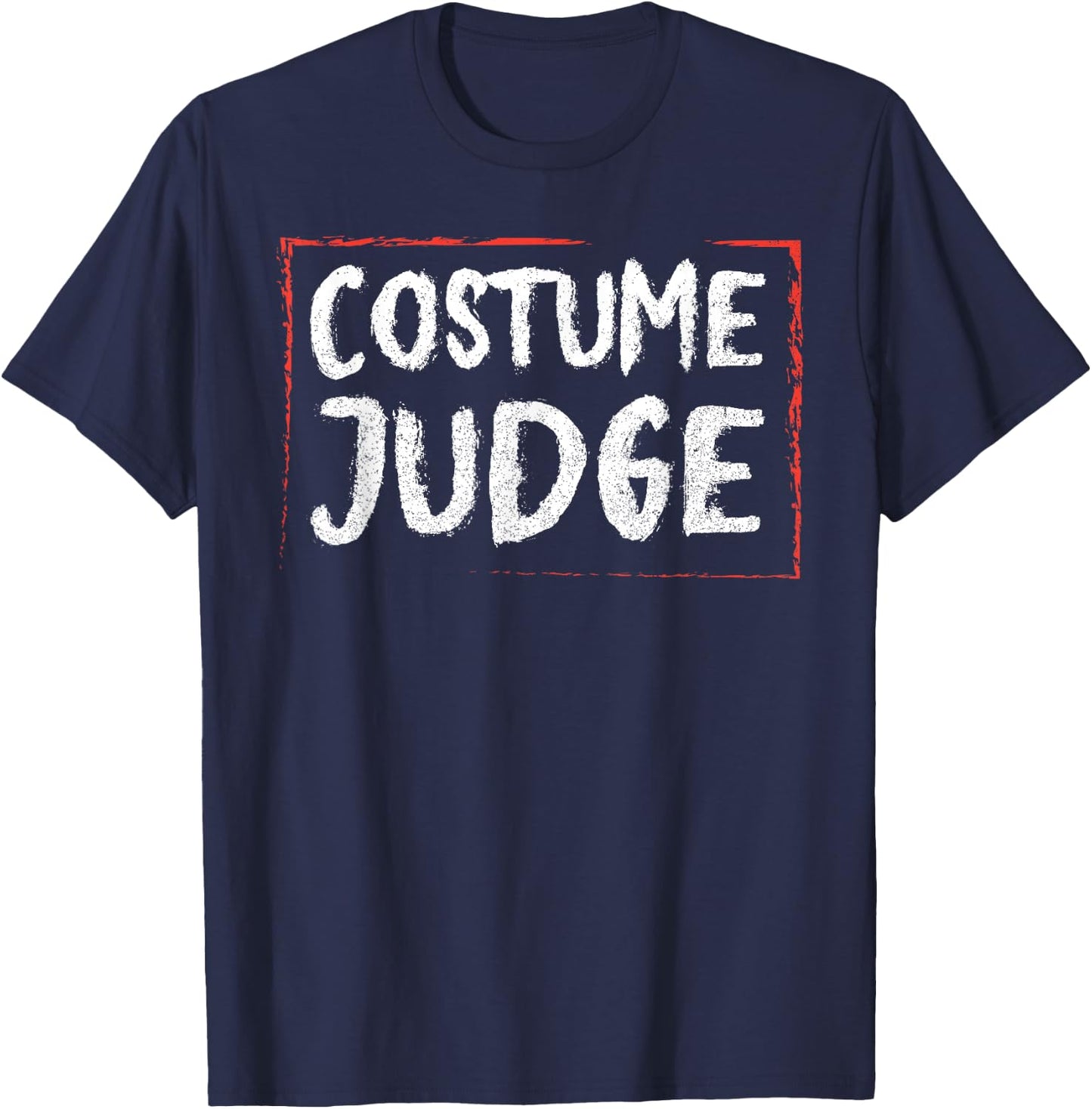 Costume Judge | Halloween Apparel Funny Halloween T-Shirt - T-Shirt | Navy