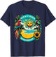 It's 5 O’clock Somewhere-Parrot Summer Beach T-Shirt - T-Shirt | Navy