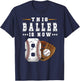 8th Birthday Baseball Boy Eight Year Old Baseball Player T-Shirt - T-Shirt | Navy