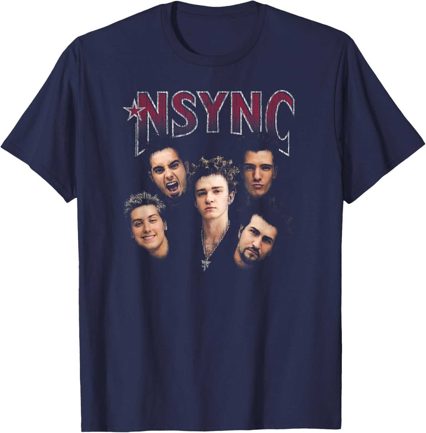 NSYNC Official Crazy For You T-Shirt - T-Shirt | Navy