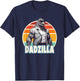 Dadzilla The Rad Dad Kaiju Vibes T-Shirt - T-Shirt | Navy