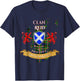 Reid Scottish Family Clan Middle Ages Mischief T-Shirt - T-Shirt | Navy