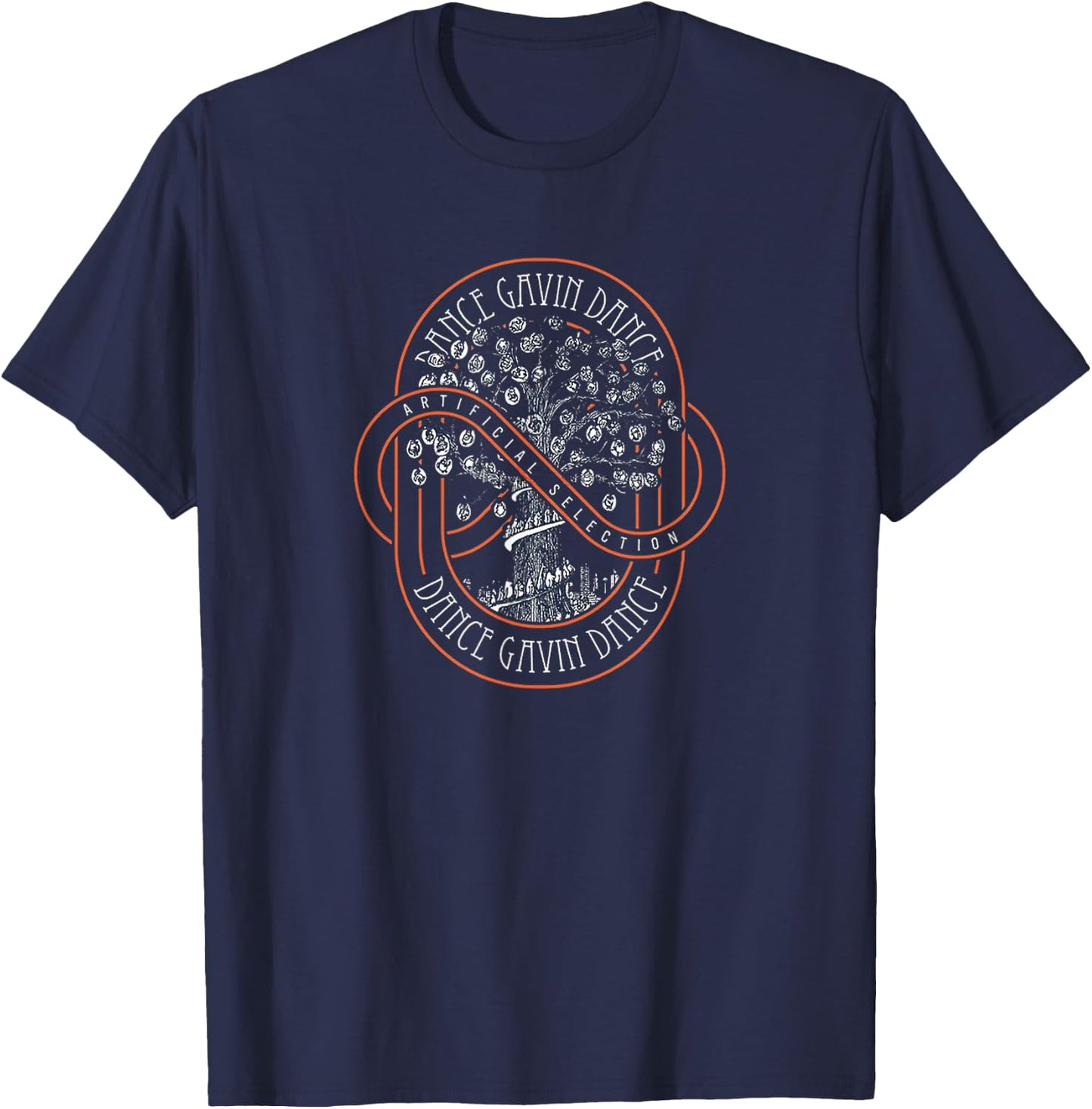 for Dance Gavin Dance Lovers | Gavin Dance T-Shirt - T-Shirt | Navy