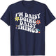 Retro Groovy Im DAISY Doing DAISY Things Funny Mother's Day T-Shirt - T-Shirt | Navy