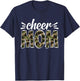 Cheer Mom Camouflage Cheer Crew Cheerleader Mother's Day T-Shirt - T-Shirt | Navy