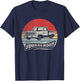 Pickup Truck Gift Retro Classic Square Body Truck Squarebody T-Shirt - T-Shirt | Navy
