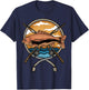 Carp Fish Fisherman Fishing T-Shirt - T-Shirt | Navy
