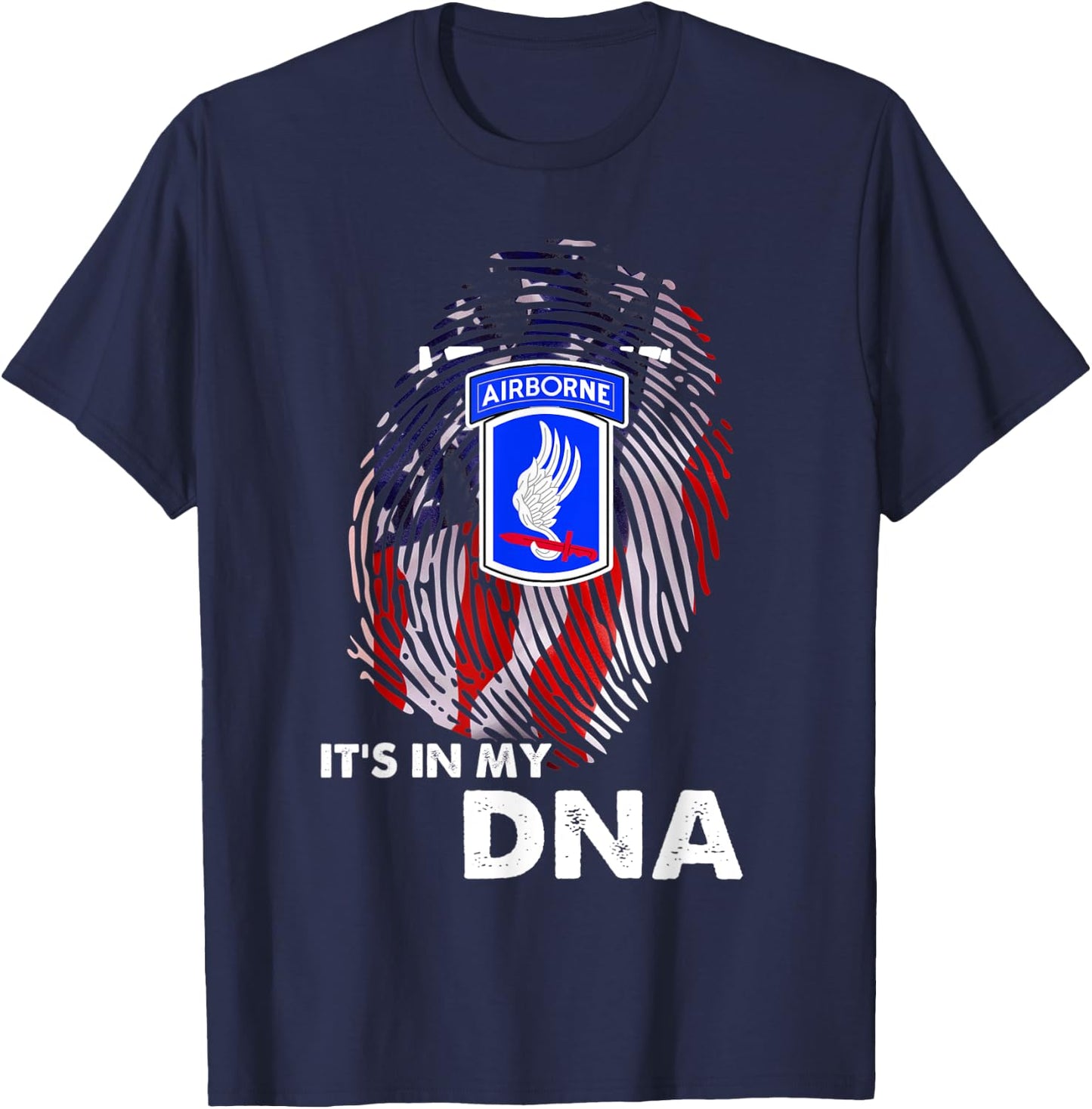 173rd Airborne Brigade Combat Team Veteran Day Christmas T-Shirt - T-Shirt | Navy
