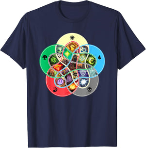 Gathering Magic Guild For Magic Lover T-Shirt - T-Shirt | Navy