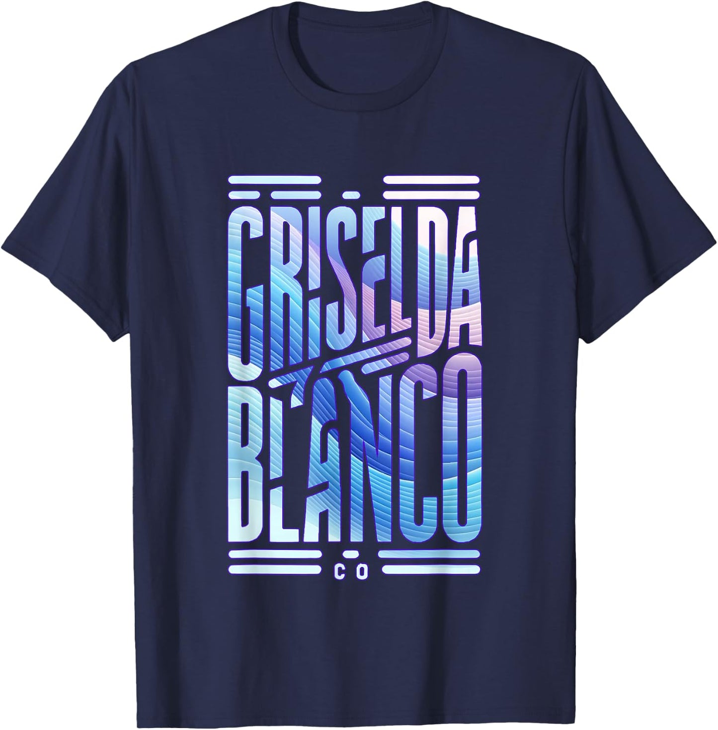 Griselda Blanco Wave T-Shirt - T-Shirt | Navy