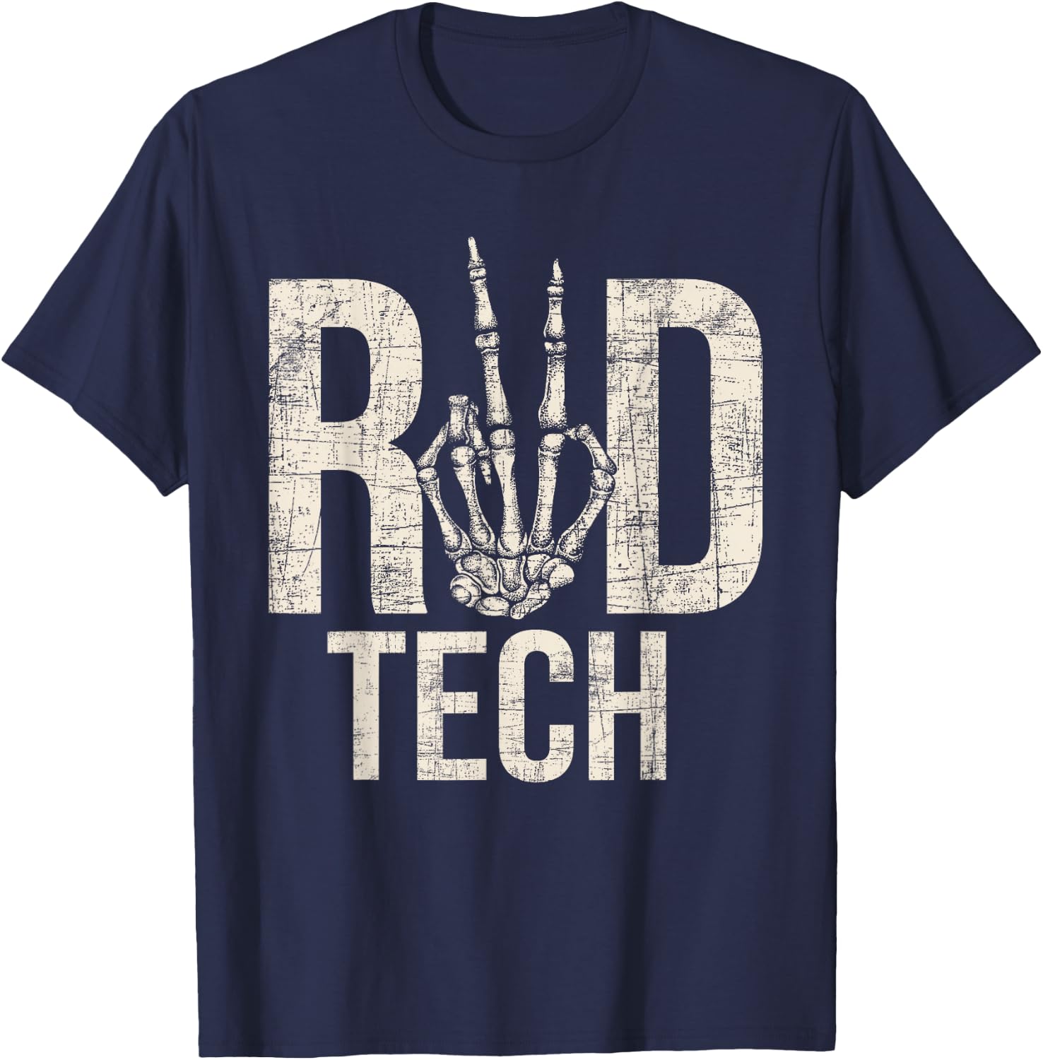 Rad Tech - Radiographer Radiology Student Xray Technician T-Shirt - T-Shirt | Navy