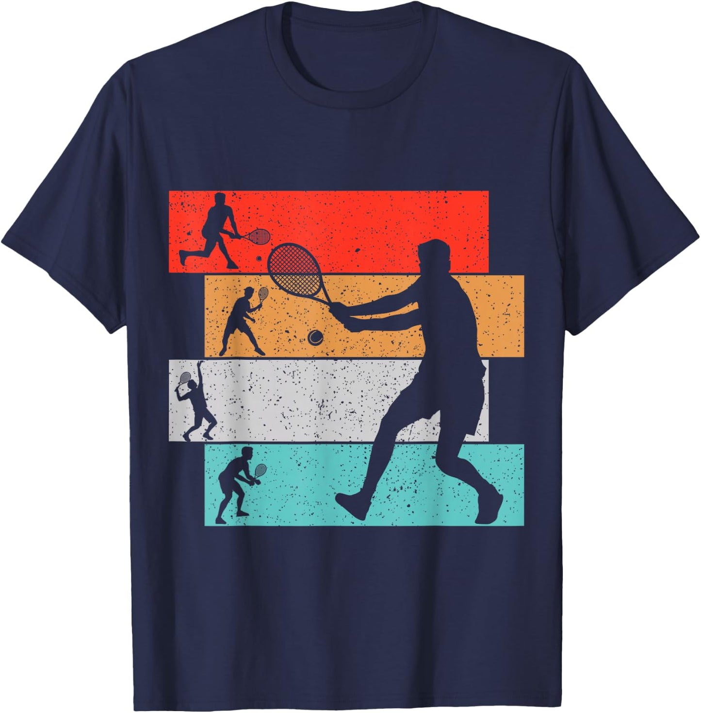 Men's Tennis Apparel & Gift Tennis Boys Kids Youth Men T-Shirt - T-Shirt | Navy