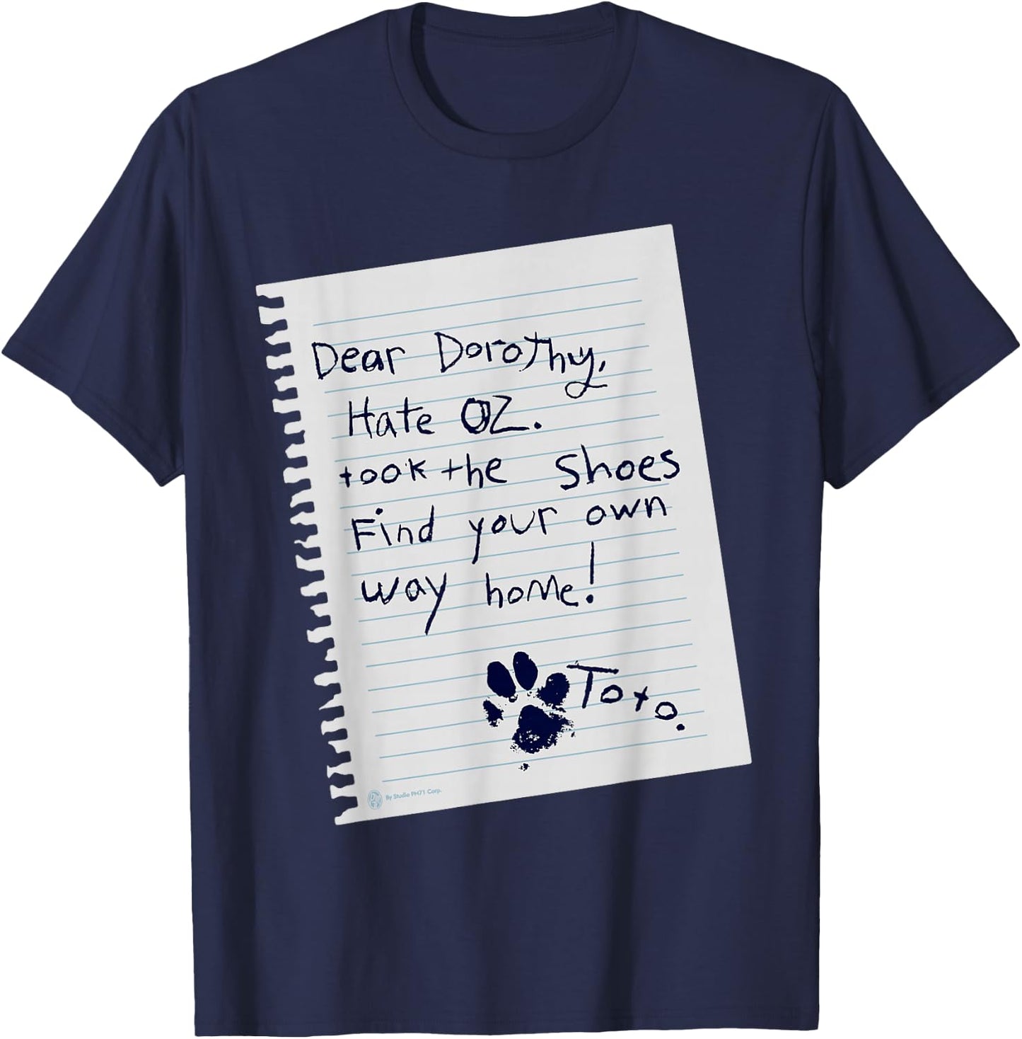 Hate OZ Took the Shoes T-Shirt - T-Shirt | Navy