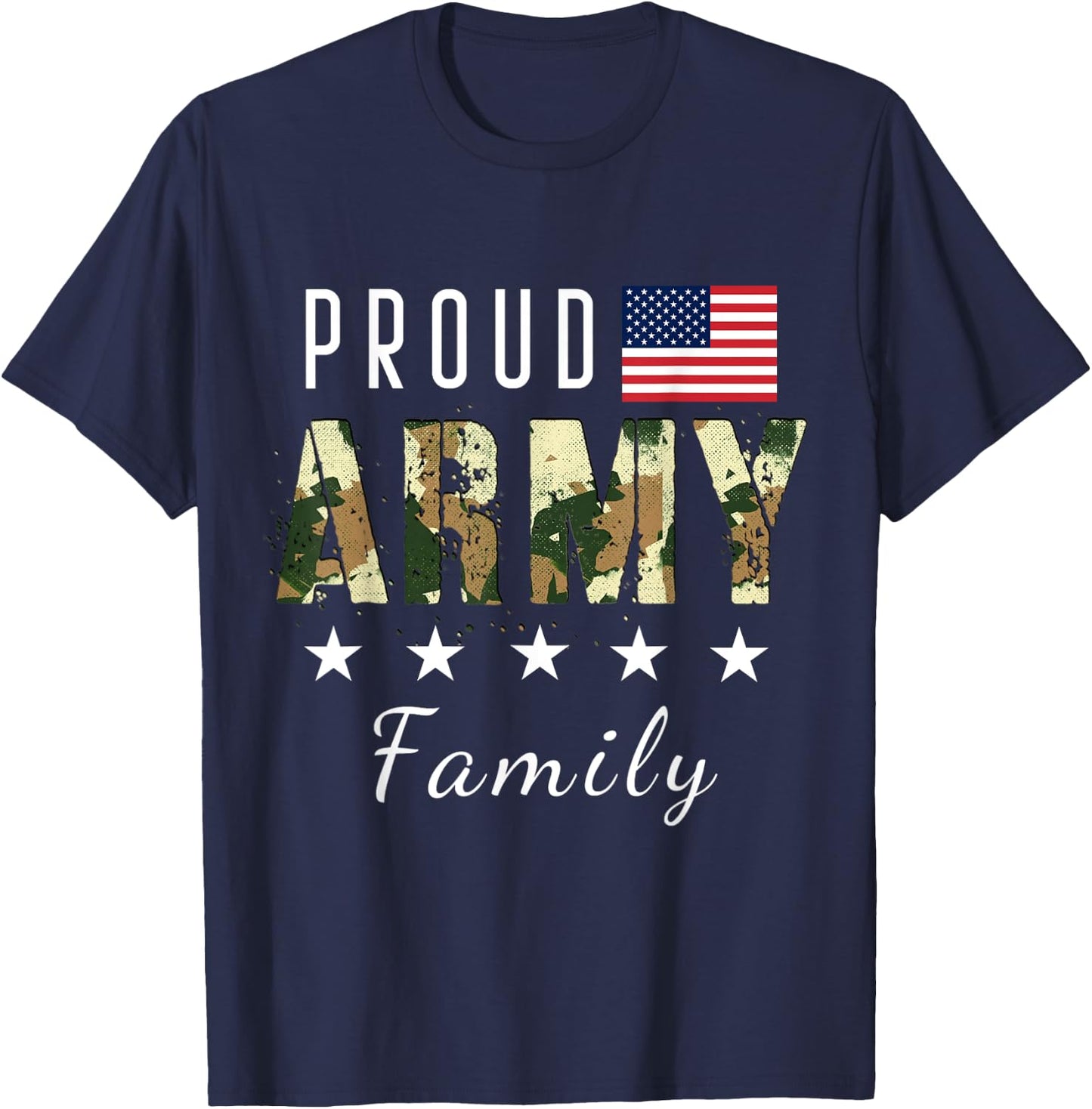 Army Graduation Proud Military Family Mom Dad Brother Sister T-Shirt - T-Shirt | Navy