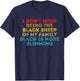 I Don't Mind Being The Black Sheep Of My Family Black Quote T-Shirt - T-Shirt | Navy