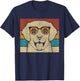 Dog Lover Owner Pet Outfit Animal Vintage Labrador Retriever Women Kids T-Shirt - T-Shirt | Navy