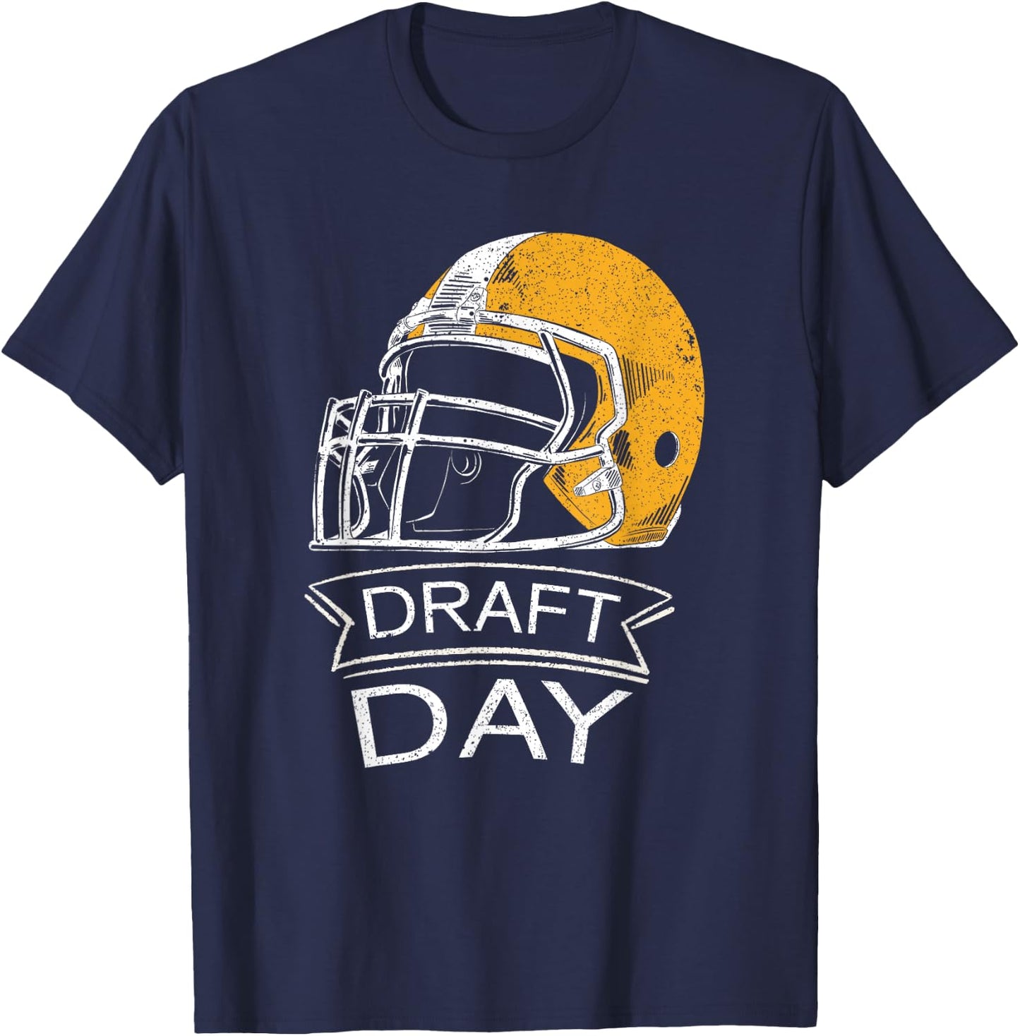 Draft Day | Draft Day Funny Fantasy Football T-Shirt - T-Shirt | Navy
