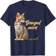 Bengal Cat Shirts Bengal Cat Mom Funny T-Shirt - T-Shirt | Navy