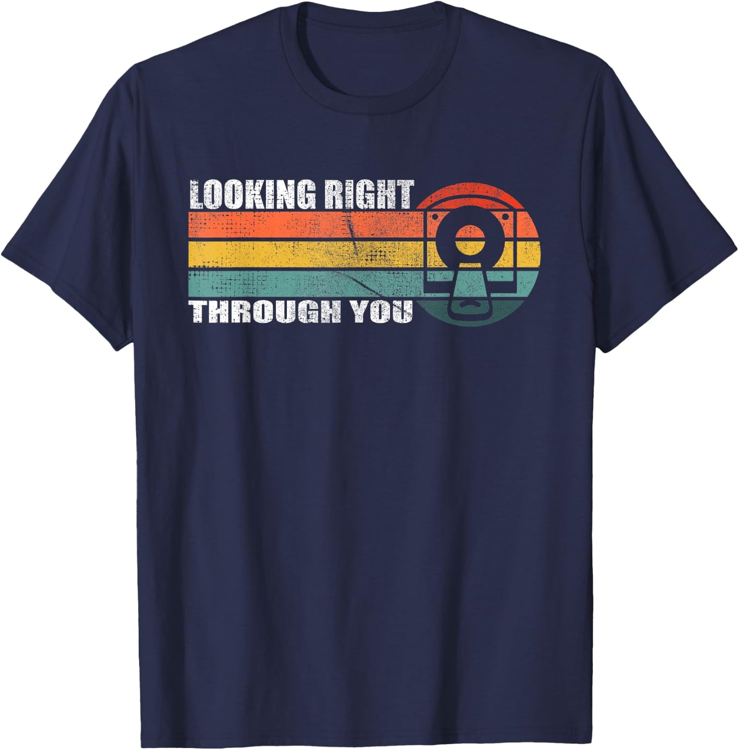 Ct Tech - Looking Right Through You T-Shirt - T-Shirt | Navy