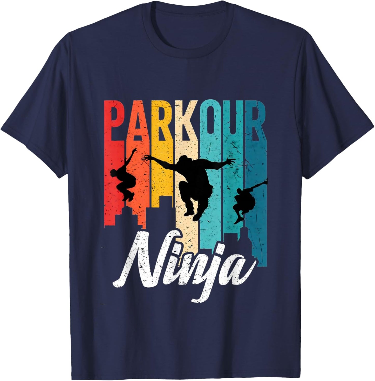 Love Parkour Men Shirt Parkour Gifts for Boys, Kids, Women T-Shirt - T-Shirt | Navy