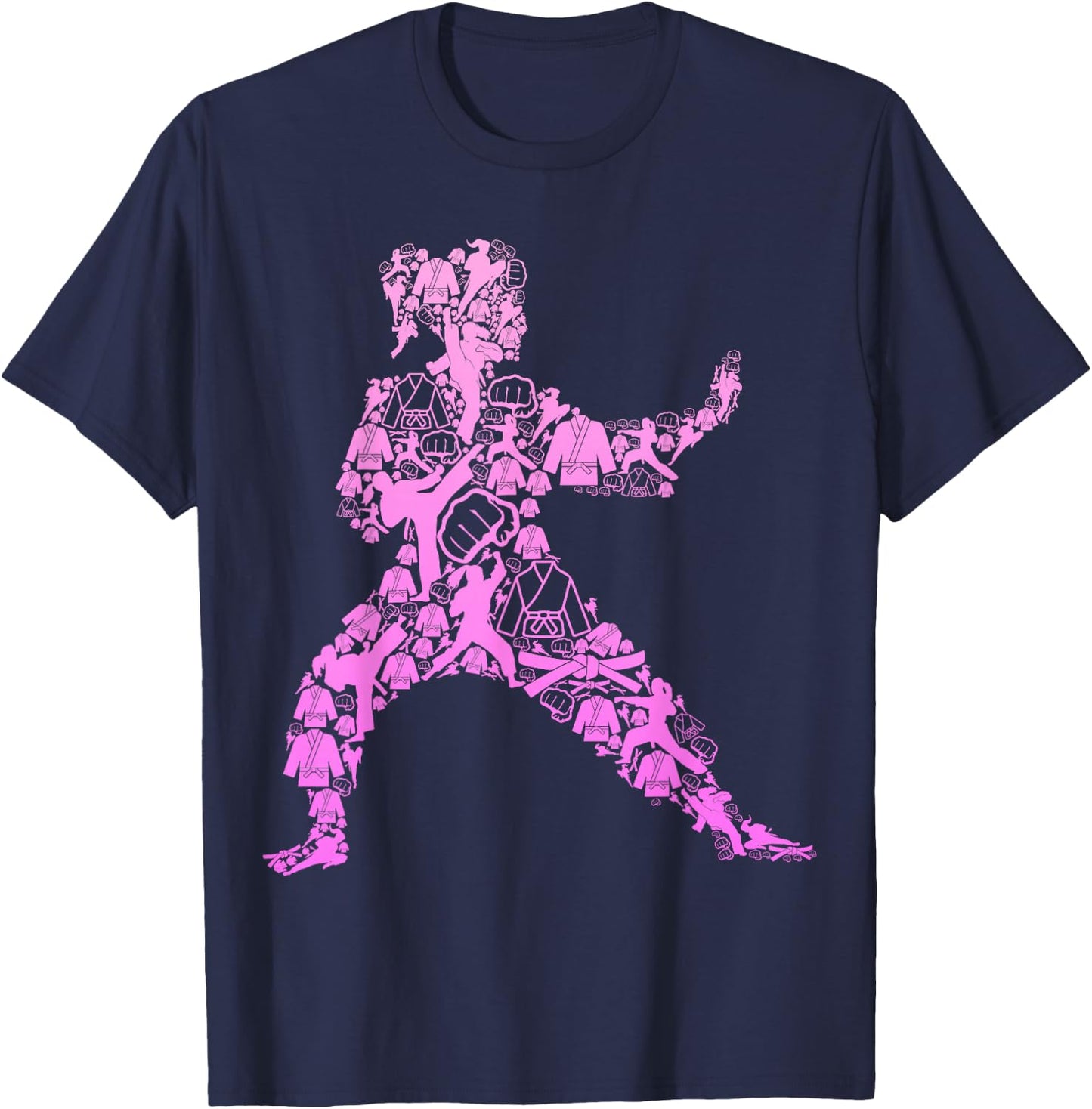 Karate Girl T-Shirt - T-Shirt | Navy