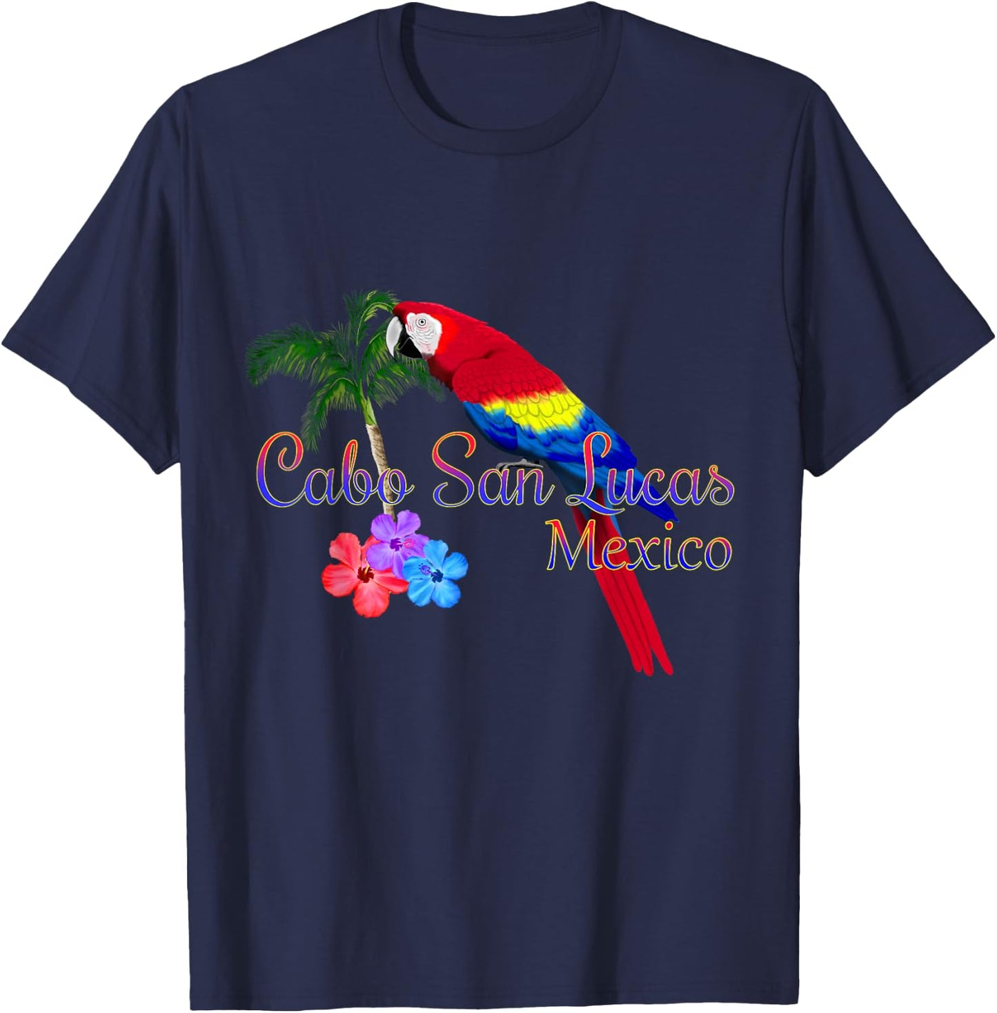 Cabo San Lucas Mexico Baja Souvenir T-Shirt - T-Shirt | Navy