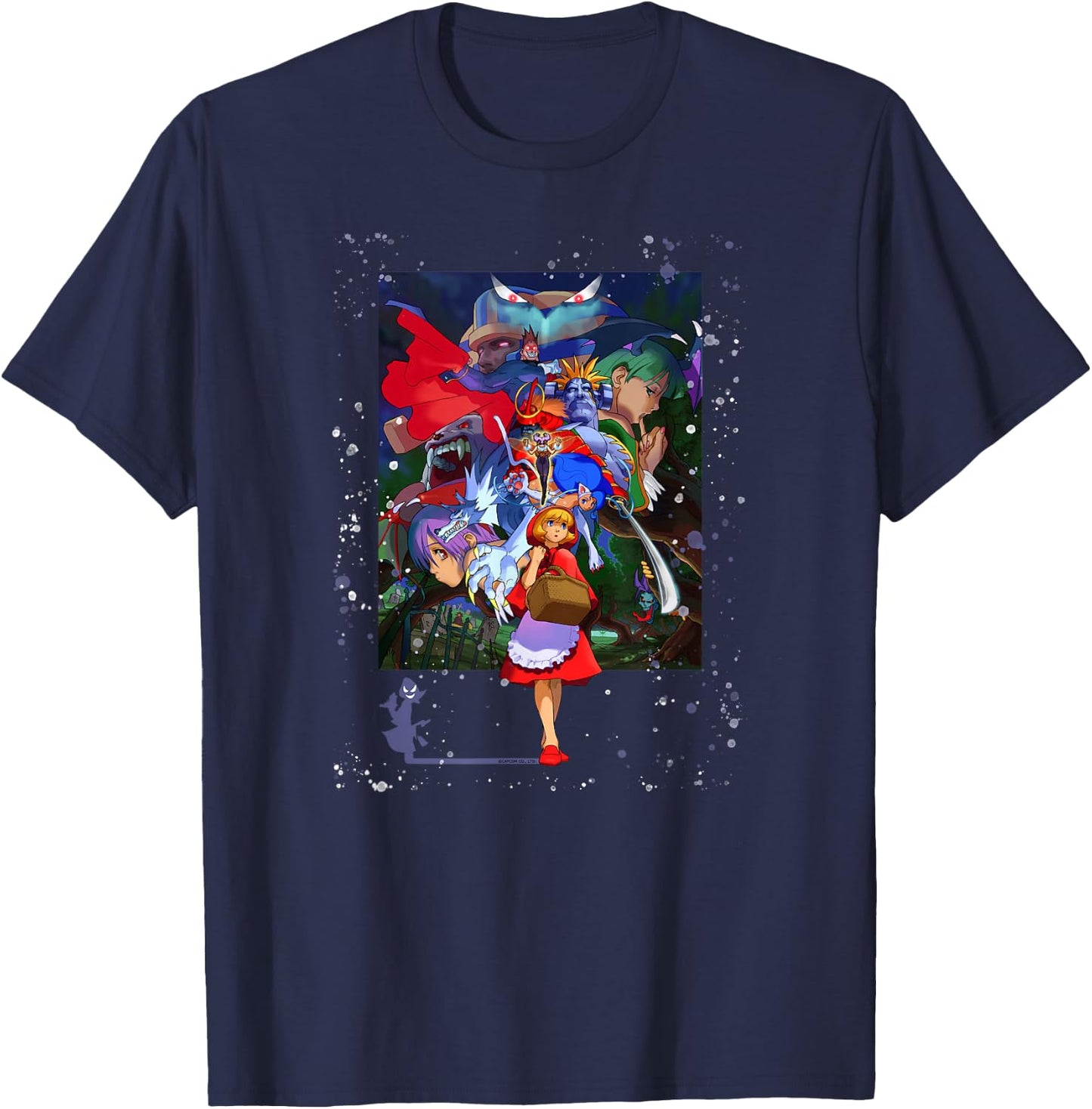 Vampire Savior T-Shirt - T-Shirt | Navy