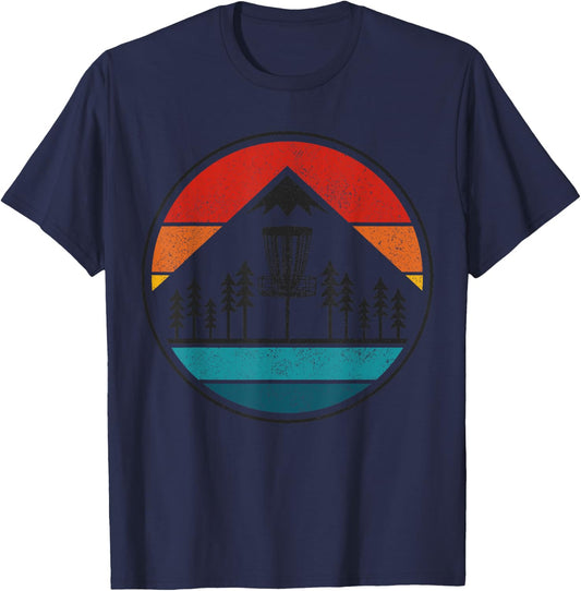 Vintage Disc Golf Rolf Retro Frisbee Disc Golfer T-Shirt - T-Shirt | Navy