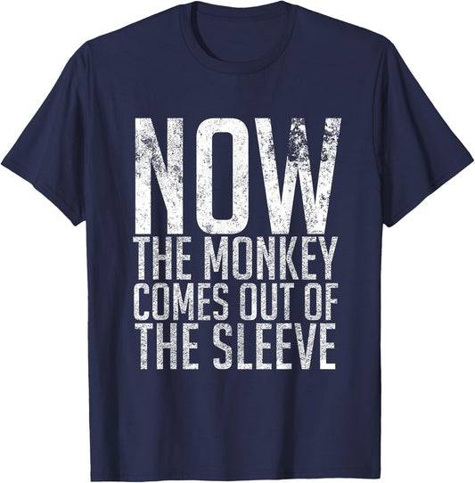 Dutch Student Nederlands Saying Netherlands Monkey Comes Out T-Shirt - T-Shirt | Navy