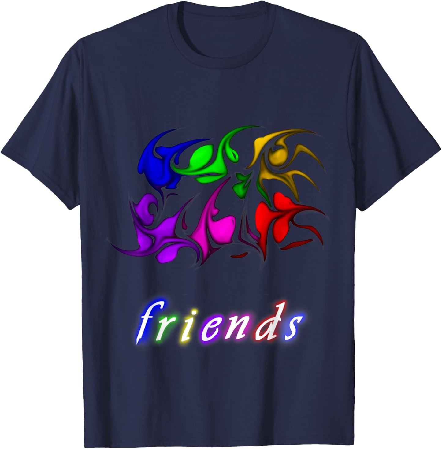 F.r.i.e.n.d.s T-Shirt - T-Shirt | Navy
