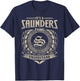 It's A SAUNDERS Thing You Wouldn't Understand Name Vintage T-Shirt - T-Shirt | Navy