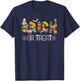 Block Building Halloween Brick Or Treat Kids Master Builder T-Shirt - T-Shirt | Navy