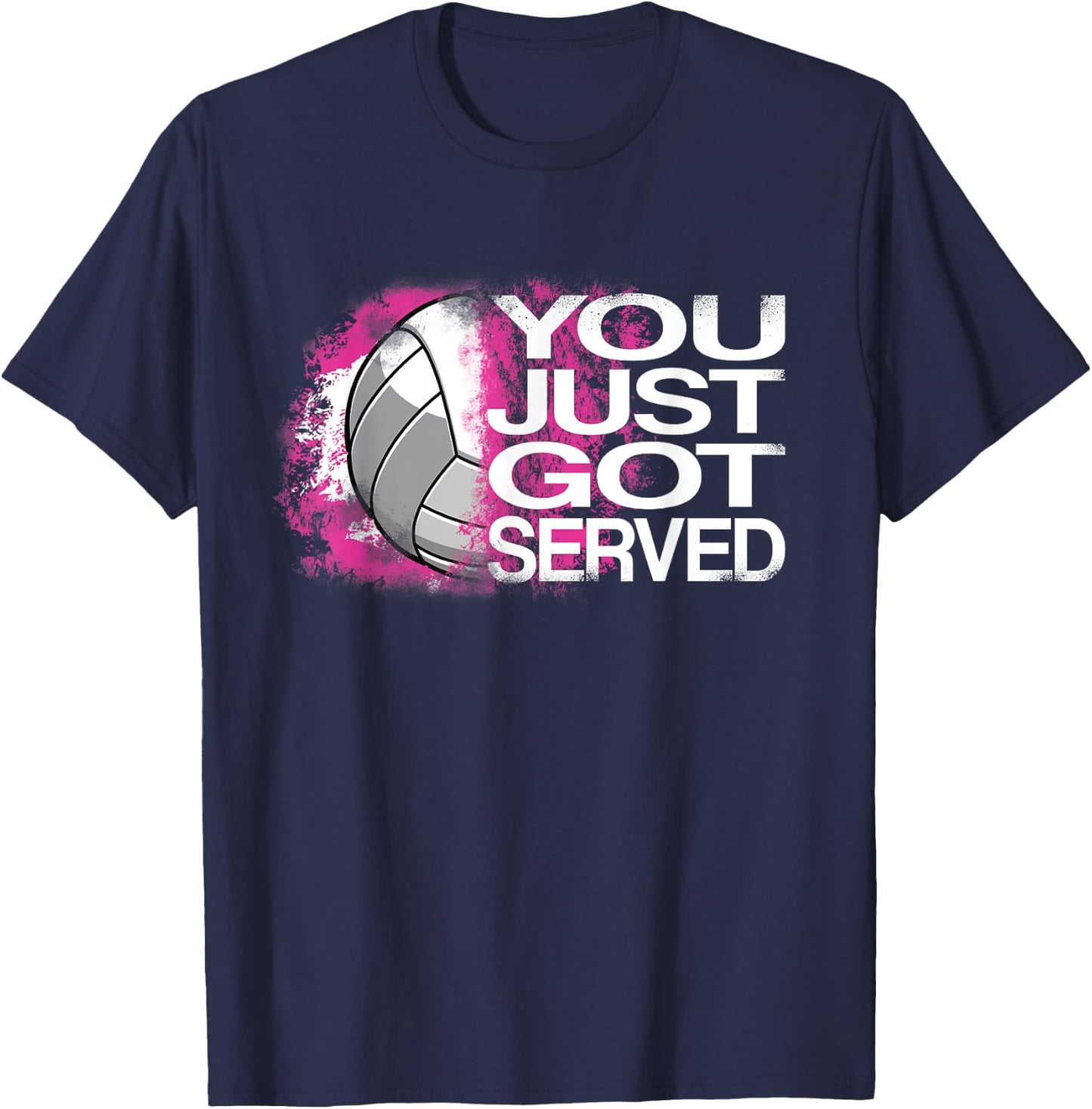 You Just Got Served Volleyball Beach Volleyball Women Kids T-Shirt - T-Shirt | Navy