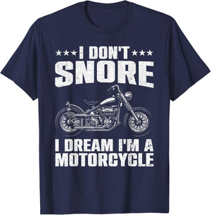 Funny Motorcycle Design Women Motorcycle Rider Lover T-Shirt - T-Shirt | Navy