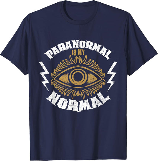 Paranormal Investigator Ghost Hunter Investigator Paranormal T-Shirt - T-Shirt | Navy