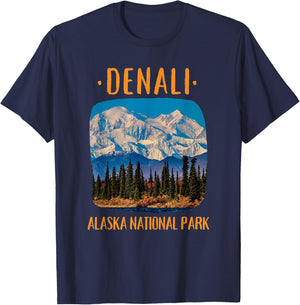 Denali National Park T-Shirt - T-Shirt | Navy