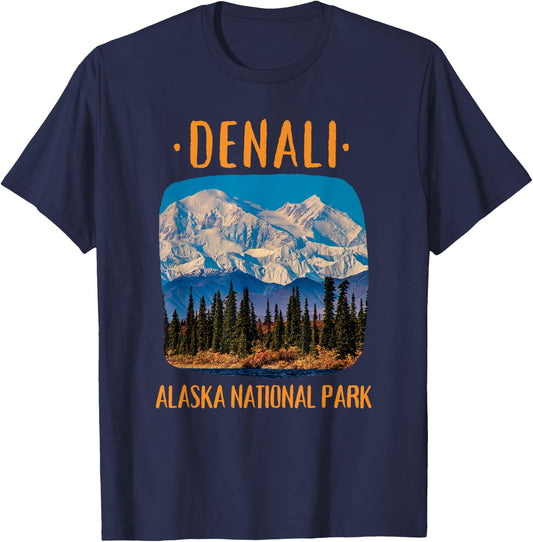 Denali National Park T-Shirt - T-Shirt | Navy